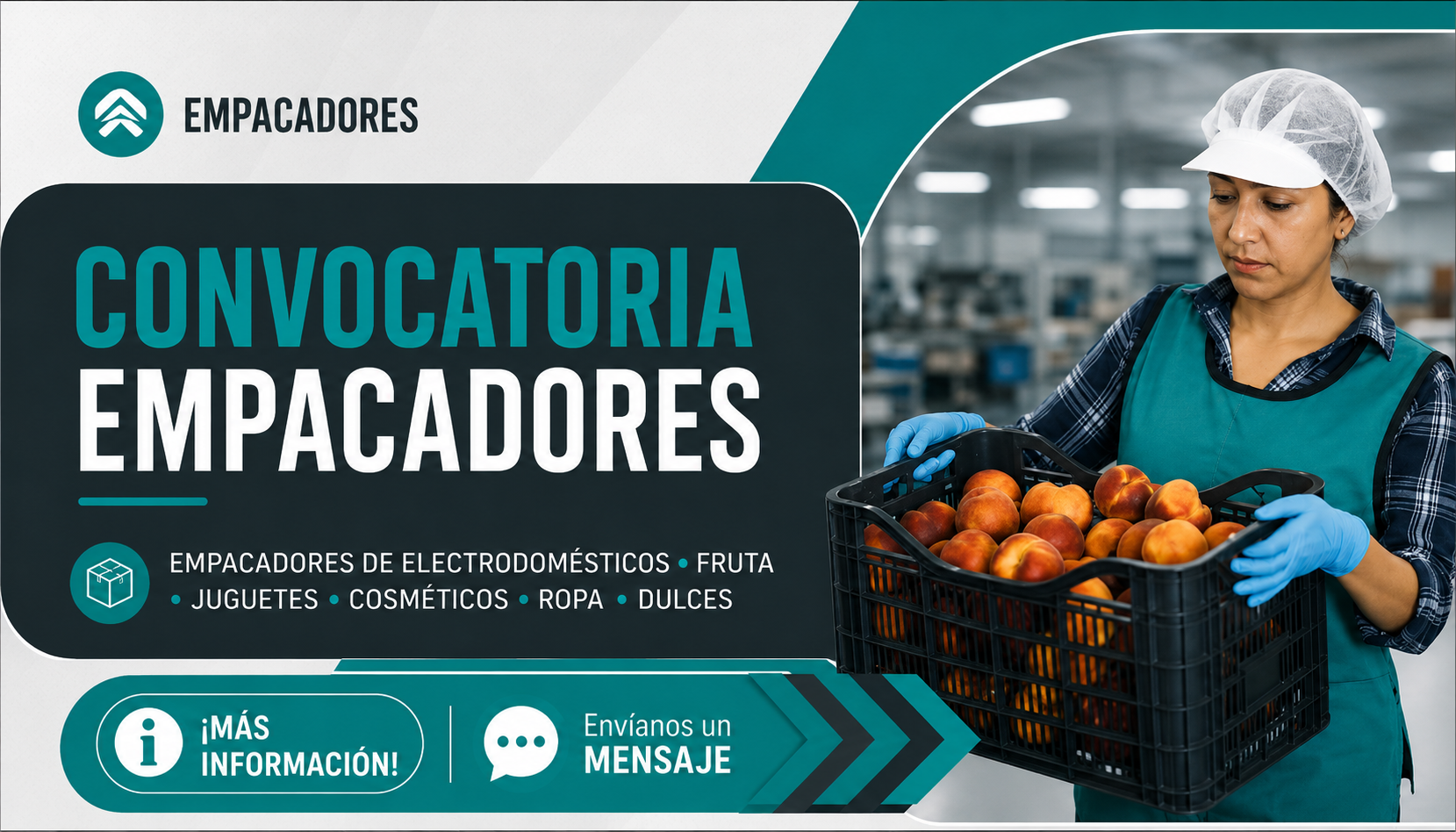 Convocatoria de empleos para empacadores en México
